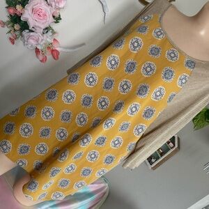 Mustard yellow Kaileigh 3/4 sleeve *LAST CHANCE*